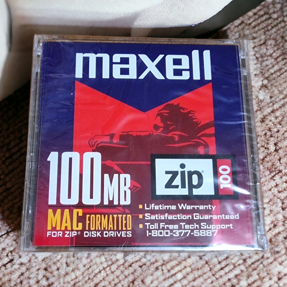 Maxell 100MB Zip Disk ~ Brand New!